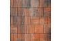 Плитка тротуарная SteinRus, Valencia Б.3.К.8, гладкая, ColorMix Рей, 300*300*80 мм