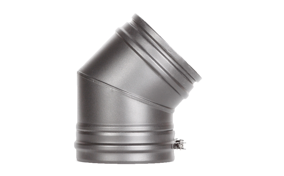 Отвод Schiedel PERMETER 50 30 град. серый, D 200/300 мм