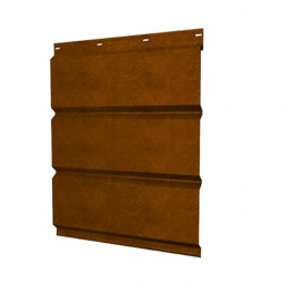 Софит металлический Grand Line без перфорации, сталь 0,45 мм Print Elite, Golden Wood