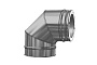 Отвод Schiedel PERMETER 50 T450 NI 90 град. серый, D 250/350 мм