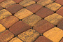 Плитка тротуарная BRAER Классико круговая Color Mix Мальва, 73*110*115*60 мм