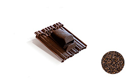 Кровельный вентилятор Metrotile RV75 Shake Coffee