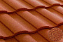 Композитная черепица рядовая Metrotile Roman Terracotta