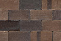 Клинкерная брусчатка Muhr №33A Schwarz-braun, 200*100*40 мм