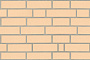 Кирпич Roben Sorrento sand-weiss glatt клинкерный, 240*115*71 мм