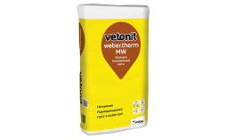 Армировочно-клеевая смесь для теплоизоляции weber.therm MW, 25 кг