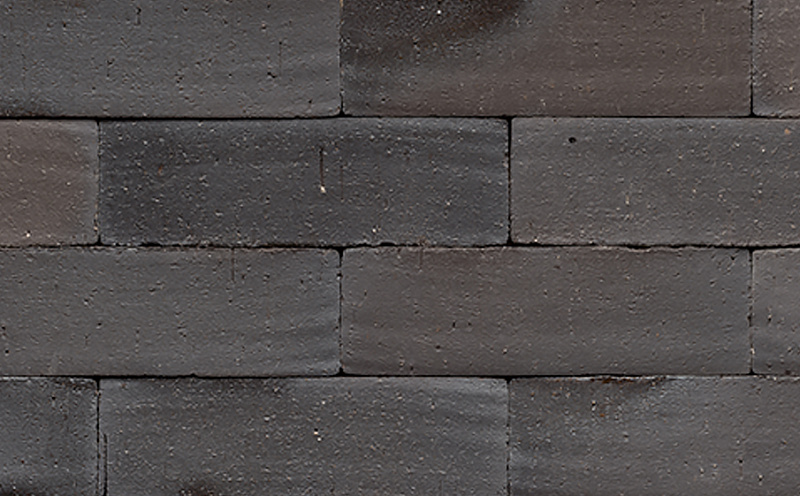 Клинкерная брусчатка Westerwaelder Klinker PK815 Schwarz-bunt Edelglanz, 200*100*52 мм