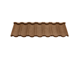 Композитная черепица CM Roof Bond Coffee (кофе), 1340*420 мм