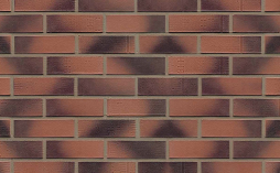 Клинкерная плитка Muhr 11 Rotviolett geflammt 50% revers, 240*71*15 мм