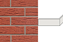 Клинкерная плитка угловая ручной формовки Feldhaus Klinker NF 9 W435 carmesi mana 240*71*115*9 мм