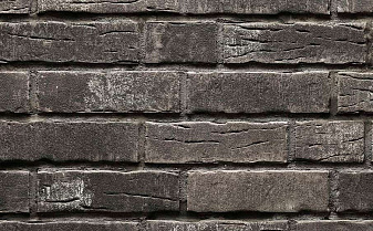 Клинкерная плитка под кирпич Stroeher Steinlinge 375 platingrau рельефная NF14, 240*71*14 мм
