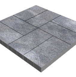 Плитка тротуарная SteinRus Парк Плейс Б.3.П.8, Ладога, Backwash, 600*300*80 мм
