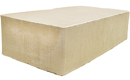 Печной кирпич Кротовский КЗ Имбирь 250*120*65 мм