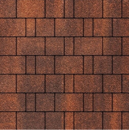 Плитка тротуарная SteinRus, Бельпассо Б.23(М).Псм.6, Native, ColorMix Брук, толщина 60 мм