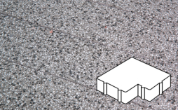 Плитка тротуарная Готика, Granite FINERRO, Калипсо Б.2.Ф.6, Белла Уайт, 200*200*60 мм