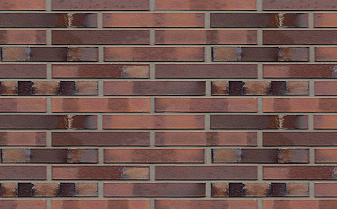 Кирпич клинкерный Muhr 04S Rotbraun-bunt Spezial гладкий, 290*60*40 мм