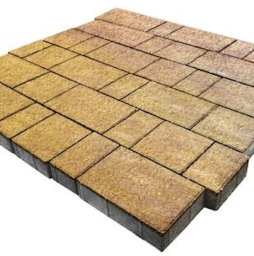 Плитка тротуарная SteinRus Новый город Б.7.Фсм.6, Old-age, ColorMix Брайс, толщина 60 мм