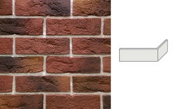 Угловой декоративный кирпич Redstone Dover brick DB-68/U 227*100*71 мм