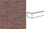 Клинкерная плитка угловая King Klinker Old Castle Heart brick HF30, 240*71*115*10 мм