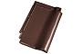 Керамическая черепица рядовая Koramic Alegra 9 Dark Brown Engobe