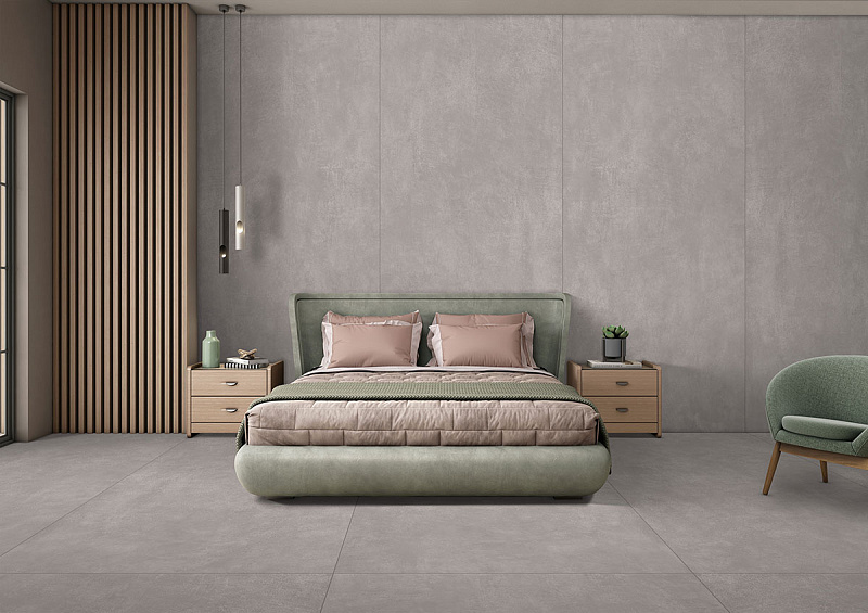 Керамогранит ENNFACE Concrete Nero Matt, 2800*1200*6 мм