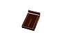 Клинкерный завершающий водоотлив Terca Dark brown shine, 160*105*30 мм