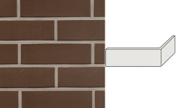Клинкерная плитка угловая ручной формовки Feldhaus Klinker NF 9 W500 geo liso 240*71*115*9 мм