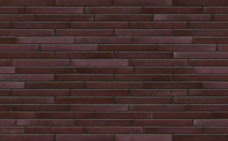 Клинкерная плитка под кирпич King Klinker KING SIZE 17 King crimson гладкая LF, 490*52*14 мм