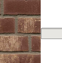 Клинкерная плитка угловая ручной формовки Feldhaus Klinker NF 14 W749 vascu geo rotado 240*71*115*14 мм