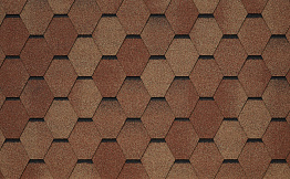 Гибкая черепица TEGOLA BUSINESS, VENETO, Terracotta 206