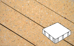 Плитка тротуарная Готика, City Granite FINERRO, Квадрат В.3.К.8, Павловское, 300*300*80 мм