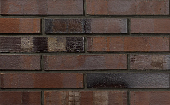 Кирпич клинкерный Westerwaelder Klinker Nr 04S Rotbraun-bunt Spezial, 290*90*52 мм