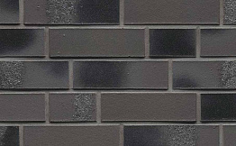 Клинкерная плитка под кирпич Feldhaus Klinker NF 14 R567 carbona anthrazit bluastro 240*71*14 мм
