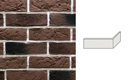 Угловой декоративный кирпич Redstone Town brick TB-83/U 200*85*65 мм