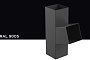 Тройник Galeco 72 градуса для системы STAL 2 D 125/80*80 мм, RAL 9005