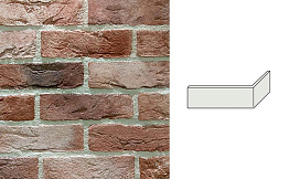 Угловой декоративный кирпич Redstone Dover frost DF-66/U 227*100*71 мм