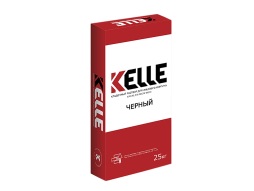 Кладочный цветной раствор Kelle черный, 25 кг