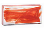 Стеклянный кирпич S.Anselmo Cloud Red, 246*116*53 мм
