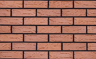 Кирпич клинкерный ТМ Kerma Premium Klinker красный рустик 215*102*65 мм