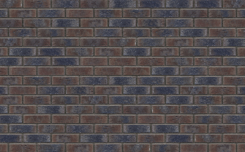 Клинкерная плитка под кирпич King Klinker Old Castle Blues shadow HF27 240*71*10 мм