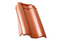 Керамическая черепица боковая левая TONDACH Samba 11 (Sensaton 11), Natural red