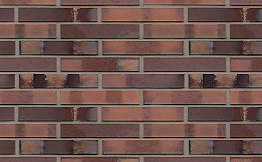 Кирпич клинкерный Muhr 04S Rotbraun-bunt Spezial гладкий, 240*90*40 мм
