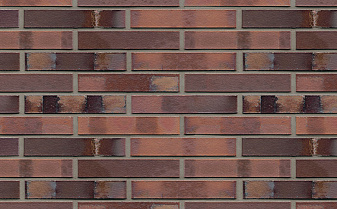 Кирпич клинкерный Muhr 04S Rotbraun-bunt Spezial гладкий, 240*90*40 мм