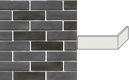 Декоративный кирпич White Hills Терамо брик 2 Design угловой элемент цвет 363-85