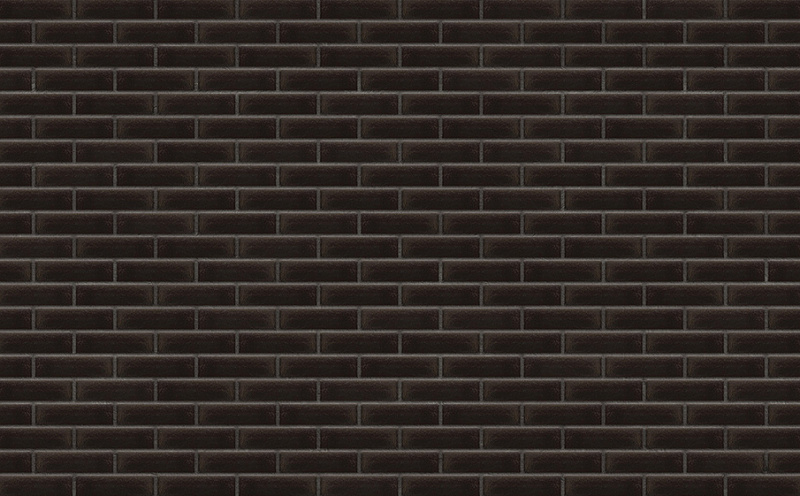 Клинкерная плитка под кирпич King Klinker Free Art 17 Onyx black, 250*65*10 мм