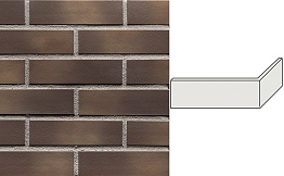 Клинкерная плитка угловая King Klinker Dream House 14 Tobacco leaf  NF, 240*71*115*10 мм
