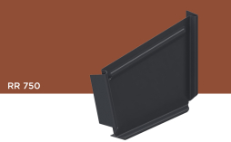 Заглушка желоба правая Orima RR 750 для системы D 110/85*85 мм