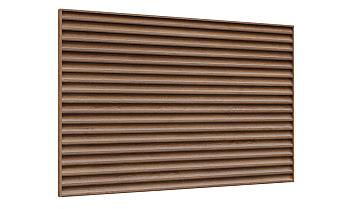 Забор-жалюзи Aquasystem Printech, Estet 80, Норвежский тис, фактурная