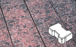 Плитка тротуарная Готика, City Granite FINO, Катушка Б.2.Ф.6, Дымовский, 200*165*60 мм