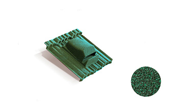 Кровельный вентилятор Metrotile RV75 Shake Green